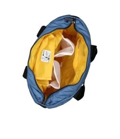 Zig-Zag Puffy Tote -Stylish backpack Shop 1236 E924 interior