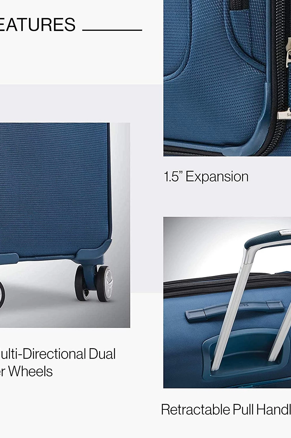 Samsonite Solyte DLX Carry On Expandable Spinner 5 Samsonite Solyte DLX Carry On Expandable Spinner - Image 5