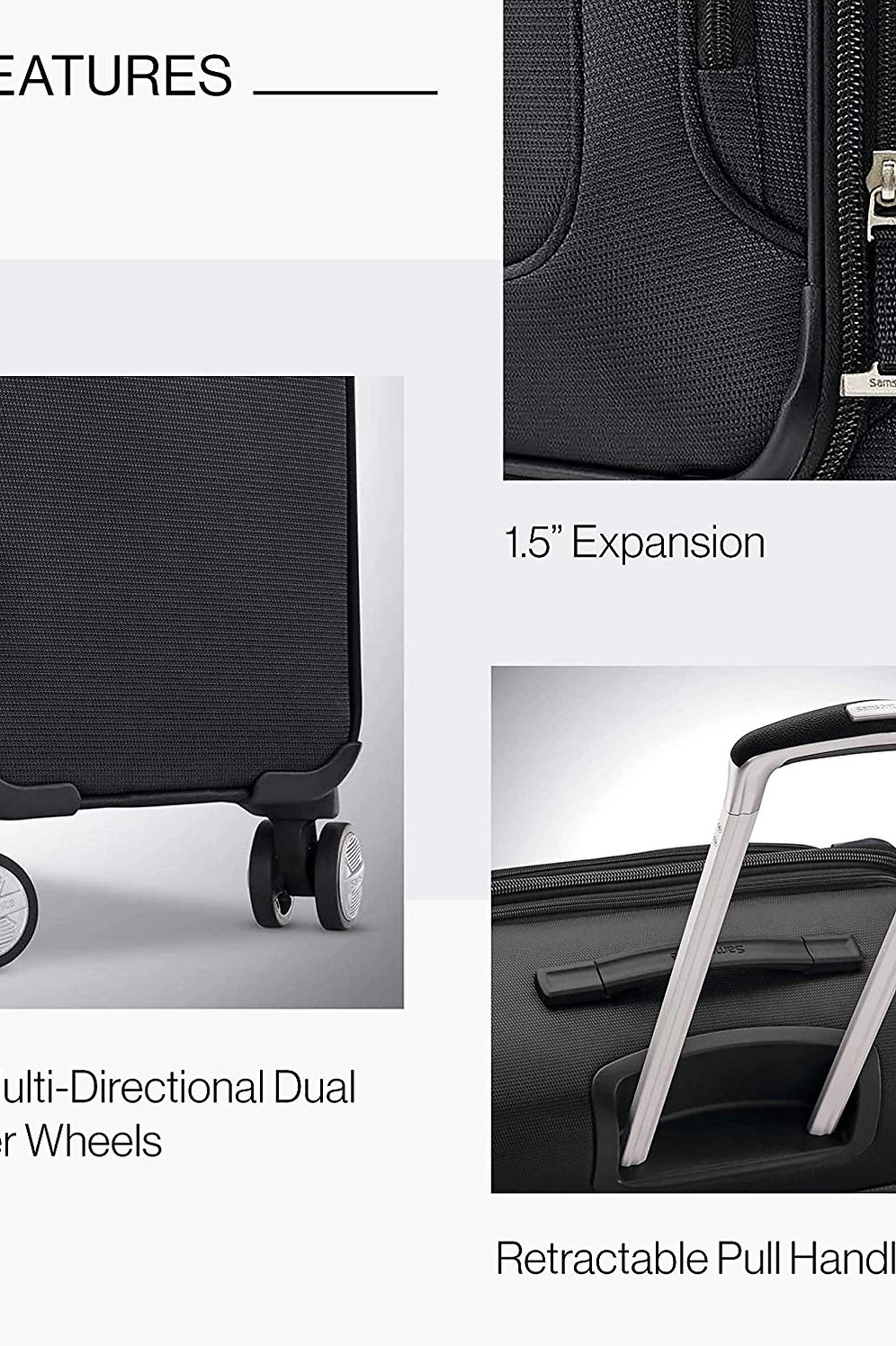 Samsonite Solyte DLX Carry On Expandable Spinner 12 Samsonite Solyte DLX Carry On Expandable Spinner - Image 12