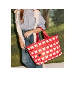 AEC Large Ziptop Tote 17 AEC Large Ziptop Tote -Stylish backpack Shop LESPORTSAC WARM WONDERFUL LOOK 03