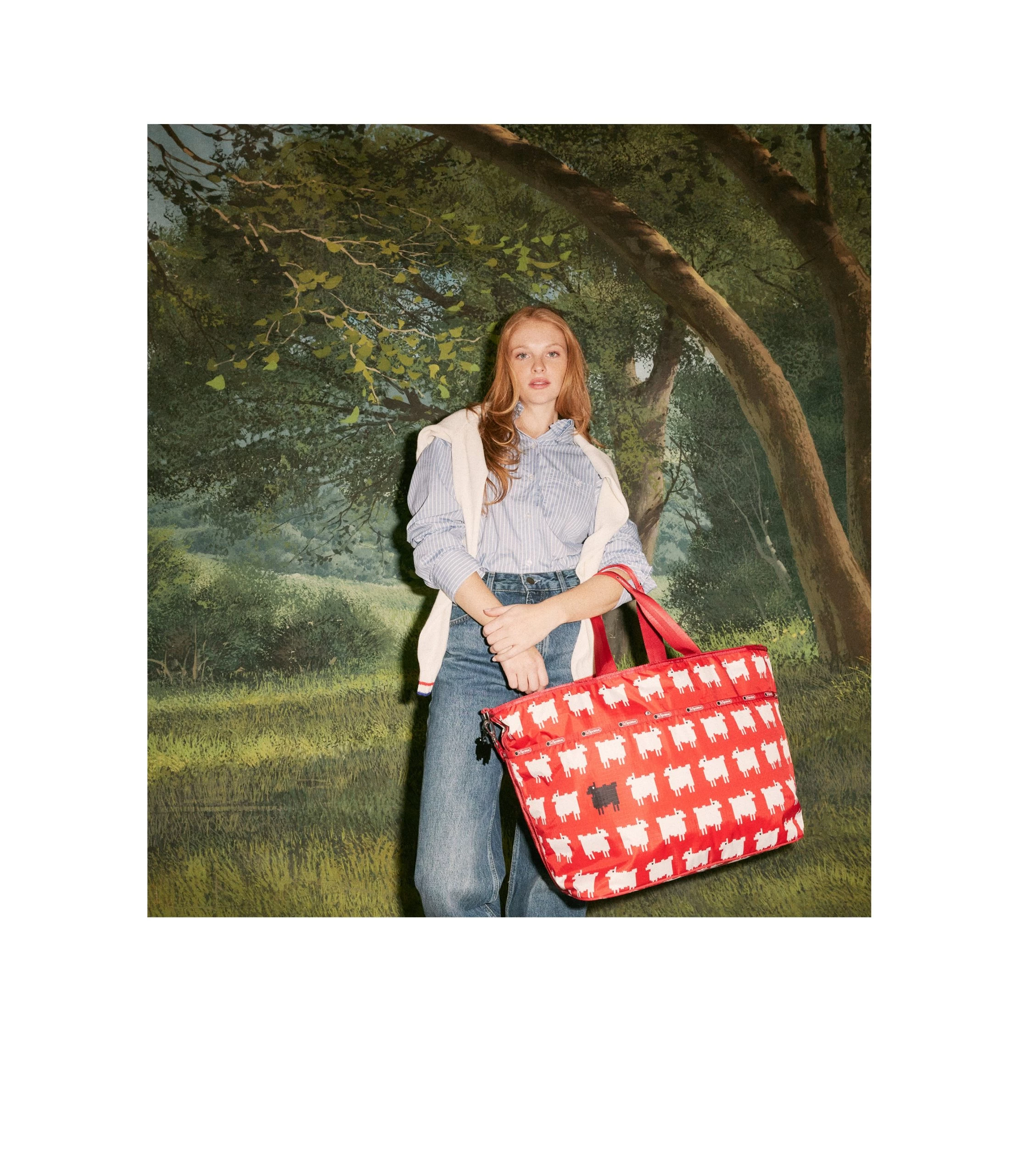 AEC Large Ziptop Tote 3 AEC Large Ziptop Tote - Image 3