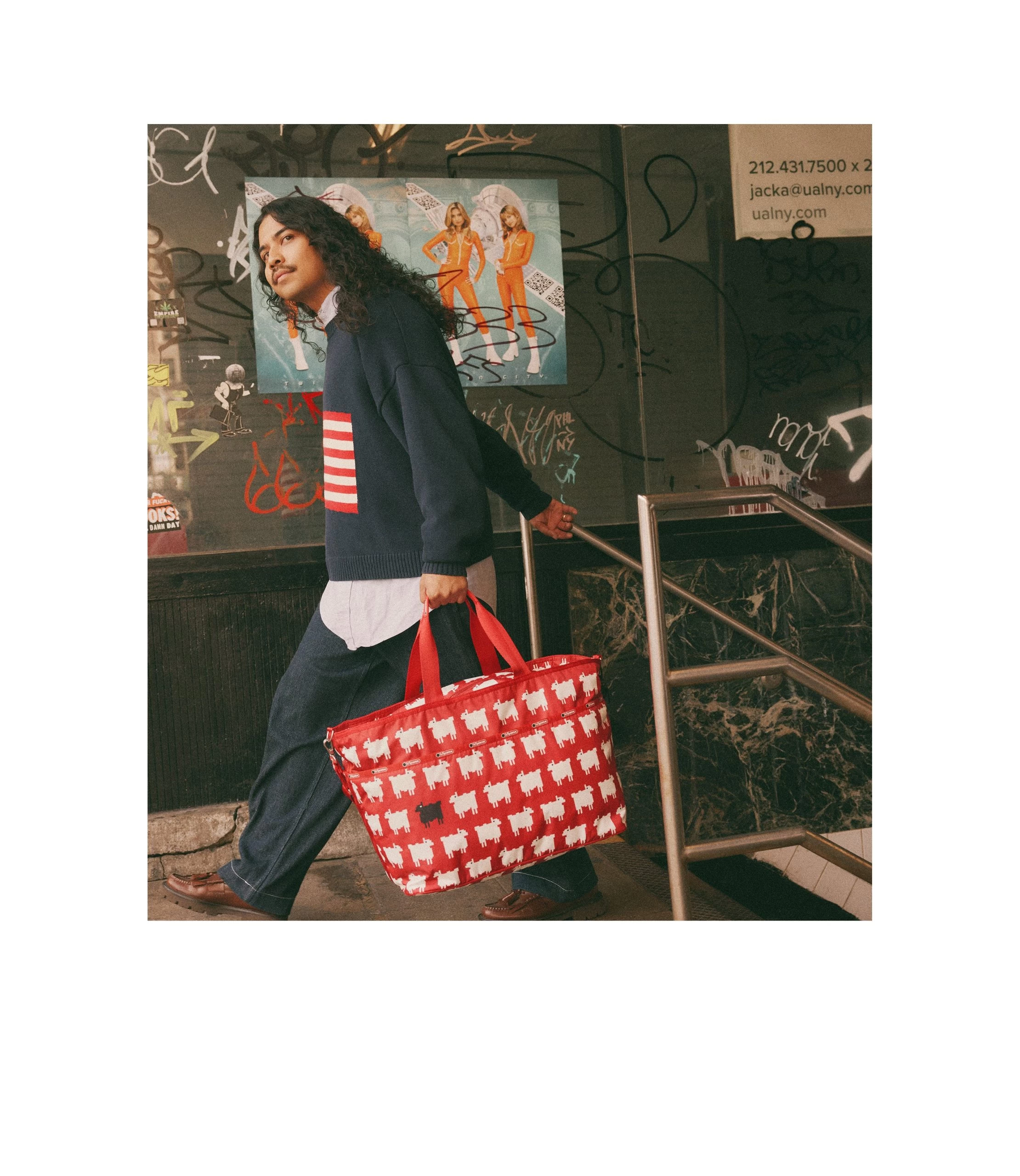 AEC Large Ziptop Tote 2 AEC Large Ziptop Tote - Image 2